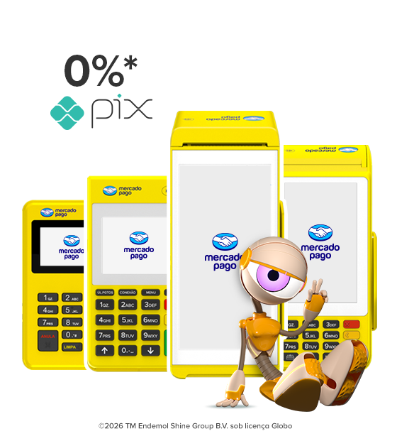 Maquininha de cartão mercado pago