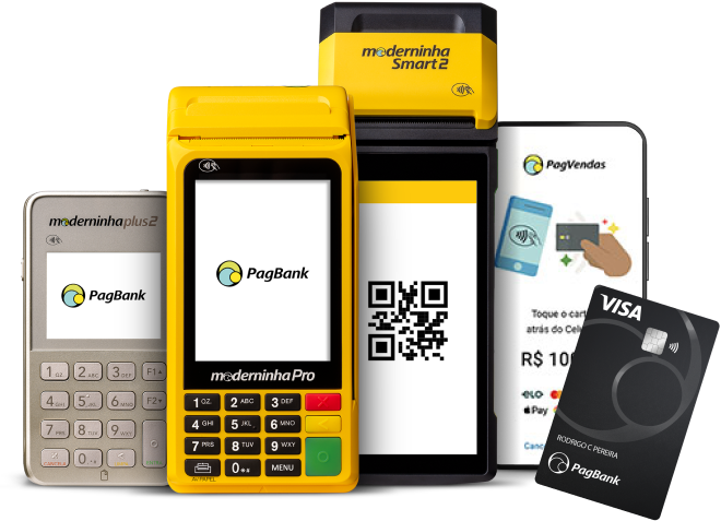 Maquininha de cartão PagBank