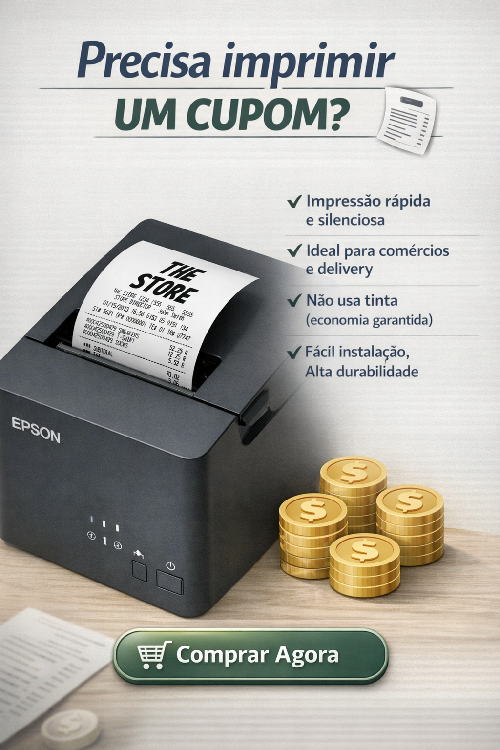 Impressora térmica Epson